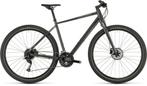 Cube hyde  Metalgrey/black Sportieve Hybride fiets, Nieuw, Overige merken, Meer dan 20 versnellingen, 53 tot 57 cm
