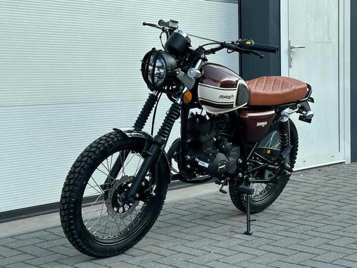 Mash 50 Scrambler, Motoren, Motoren | Mash, Bedrijf, Naked bike, 11 kW of minder, 1 cilinder