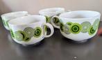 Vintage,  Melitta Kopjes - Groen Retro Design, Ophalen of Verzenden