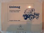 technisch Handboek Mercedes Unimog U 300 / 400 / 500, Ophalen of Verzenden, Zo goed als nieuw, Mercedes