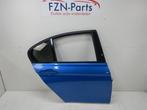 BMW 3-Serie F30 Portier Rechts-Achter B45 Kleur: Estoril Blu, Ophalen, Gebruikt, Achter, Deur