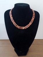 Hals ketting, Sieraden, Tassen en Uiterlijk, Overige materialen, Gebruikt, Blauw, Ophalen of Verzenden