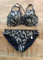 Prima donna bikini 75 E broekje 38 ZGAN Zwart goud 75E, Zwart, Ophalen of Verzenden, Zo goed als nieuw, Bikini