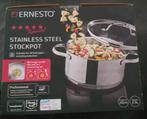 ERNESTO ,***** Stainless steel stockpot, Ophalen of Verzenden, Nieuw