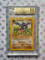 Pokémon Fossil 1999 Dutch Aerodactly 1st ED Rare 16 BGS 9.5, Ophalen of Verzenden, Nieuw, Losse kaart