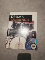 Drums basiskennis, methode (met cd), Muziek en Instrumenten, Ophalen of Verzenden, Zo goed als nieuw, Les of Cursus, Klassiek