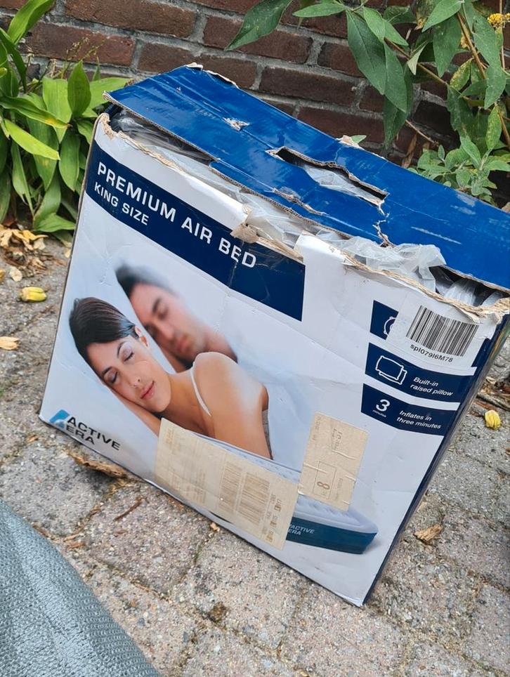 Luchtbed active Era 152 x 203 x 48 ingebouwde pomp, Caravans en Kamperen, Luchtbedden, Gebruikt, Ophalen