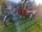 Te koop antieke bakfiets met luifel, Ophalen of Verzenden, Zo goed als nieuw, Overige merken