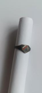 Zilveren patriottische ring uit WO I – 1914/1916 – 800 zilve, Ophalen of Verzenden, Overige soorten, Duitsland