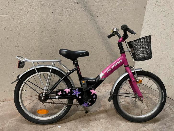 Alpina Girl Power meisjesfiets, Fietsen en Brommers, Fietsen | Kinderfietsjes, Gebruikt, 16 tot 20 inch, Ophalen