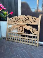 Boho kop stuk deel/ bed deel, Huis en Inrichting, Ophalen, 90 cm, Eenpersoons, Bruin