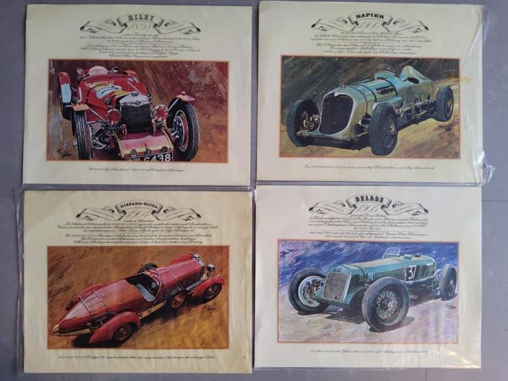 Aral oldtimer afdrukken, Verzamelen, Overige Verzamelen, Zo goed als nieuw, Ophalen