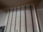 Witte Luxaflex Jaloezieën met Grijze Banden, Ophalen, Gebruikt, 200 cm of meer, Wit