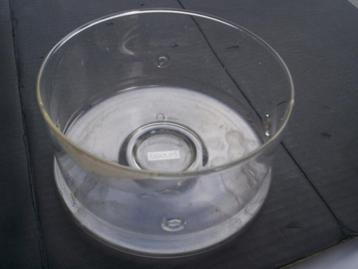 RECHAUD Bodum blank Glas 16½ x 9 cm Warmhouder -GEEN Rooster