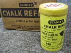 Kalklijn kalk blik. 2 oz. Kleur Rood. Stanley USA, Verzenden