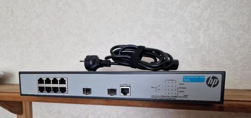 HP 1920-8G PoE+ 65W switch passief gekoeld, Computers en Software, Netwerk switches, Ophalen of Verzenden