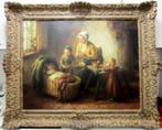 ==COR BOUTER 1888-1966== Hollands interieur  met kinderen==, Antiek en Kunst, Ophalen