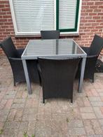 tuintafel met stoelen, Ophalen, Gebruikt