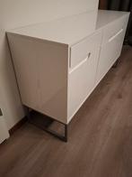 Mooie Hoogglans Witte Kast, Huis en Inrichting, Ophalen, Strak modern, 100 tot 150 cm, Zo goed als nieuw