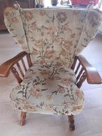 Fauteuils / luie stoelen / stoel, Huis en Inrichting, Twee, Gebruikt, Bruin, Hout