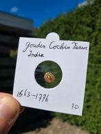 Gouden Cochin Fanam uit Indië, Ophalen of Verzenden, Zuidoost-Azië