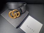 GUCCI / RIEM / UNISEX, Kleding | Heren, Riemen en Ceinturen, 95 tot 105 cm, Zwart, Nieuw, Ophalen of Verzenden