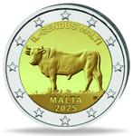 2 euro coincards Malta 2022-2023-2024-2025 Os & Mdina, Ophalen of Verzenden, Malta, 2 euro, Losse munt