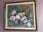 Bloemstilleven van Nadine Guda Slot-Paarlberg (70x8, Antiek en Kunst, Kunst | Schilderijen | Klassiek, Ophalen of Verzenden