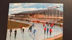 THIALF STADION buiten HEERENVEEN fraaie kleurkaart Schaatsen, Verzamelen, Verzenden, 1960 tot 1980, Gelopen, Friesland