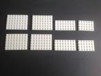 Lego grote plaatjes wit, diverse maten, 8 x, Ophalen of Verzenden, Zo goed als nieuw, Losse stenen, Lego