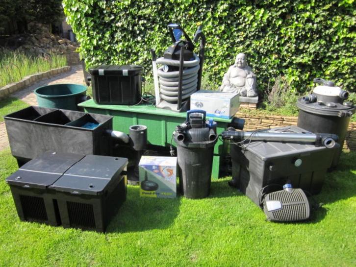 OASE ,VELDA ,MESNER. AQUAFORTE, SUPERFISH GEBRUIKT OF NIEUW, Tuin en Terras, Vijver-toebehoren, Zo goed als nieuw, Vijverfilter