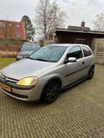 Opel Corsa 1.2 16V 3D 2003 Grijs, APK tot 08/2025, Voorwielaandrijving, Zwart, Origineel Nederlands, Handgeschakeld