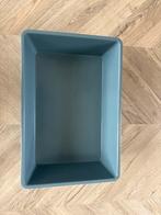 Blauwe kattenbak, Ophalen of Verzenden, Gebruikt