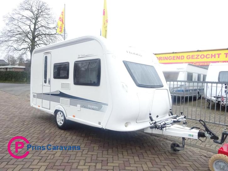 Hobby De luxe 400SF Met Nieuwe Mover, Caravans en Kamperen, Caravans, Bedrijf, tot en met 4, 1000 - 1250 kg, Hobby, 5 tot 6 meter