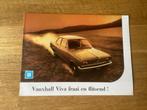 Vauxhall Viva brochure, Ophalen of Verzenden, Zo goed als nieuw, Overige merken