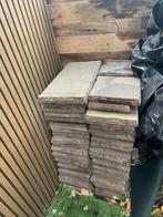 Gebruikte terrastegels - 15-20 m2 - gratis, Tuin en Terras, Tegels en Klinkers, Ophalen, Gebruikt, 10 m² of meer, Beton