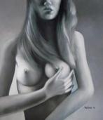 Erotische Schilderijen Prent Erotiek Naakt, Ophalen of Verzenden