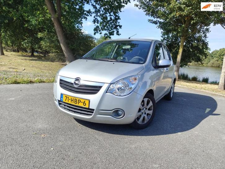 Opel Agila 1.2 Enjoy| 50.393 km!| buitenom enkele schades, Auto's, Opel, Bedrijf, Te koop, Agila, ABS, Airbags, Airconditioning