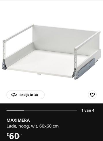 3x Ikea Maximera lades 60x60 + Voxtorp front - afbeelding 2