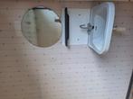 Wastafel, Huis en Inrichting, Badkamer | Badkamermeubels, Ophalen, Overige typen, 50 tot 100 cm, Zo goed als nieuw