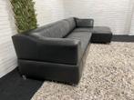 Leolux Faya Lobi - zwart leder - Gratis Levering, Huis en Inrichting, Banken | Bankstellen, Gebruikt, Design, 300 cm of meer, 75 tot 100 cm
