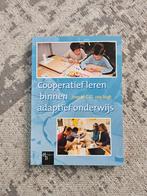 Cooperatief leren binnen adaptief onderwijs, Boeken, Ophalen of Verzenden, Zo goed als nieuw, J.M.C.G. van Vugt