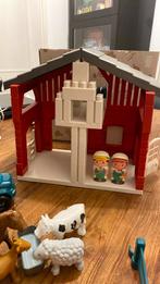 Leuke speelgoed boerderij met dieren, Ophalen of Verzenden, Gebruikt, Poppenhuis
