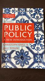 Public Policy, Ophalen of Verzenden, Zo goed als nieuw, Christoph Knill (Author), Jale Tosun (Author)