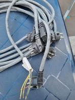 6 stuks perilex aansluitsnoer kookplaat 5x2,5mm, Doe-het-zelf en Verbouw, Elektra en Kabels, Ophalen, Nieuw, Kabel of Snoer