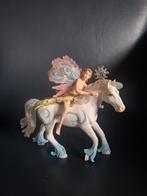 Sleigh Paard met Fee - Fantasie Figuur, Verzamelen, Speelgoed, Ophalen of Verzenden, Zo goed als nieuw