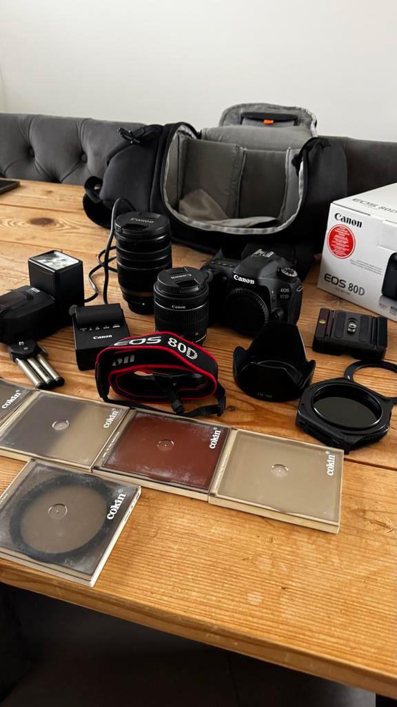 Canon 80D + Accessoires - Top Camera!, Audio, Tv en Foto, Fotocamera's Digitaal, Zo goed als nieuw, Spiegelreflex, Canon, Geen optische zoom
