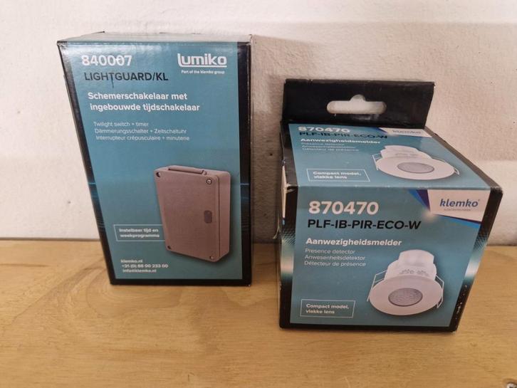 klemko theben bewegingsmelder schemerschakelaar  tijdklok, Huis en Inrichting, Overige Huis en Inrichting, Nieuw, Ophalen