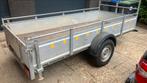 Aluminium geremde aanhanger enkelas, Ophalen of Verzenden, Gebruikt