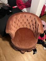 Roze fauteuil, Huis en Inrichting, Fauteuils, Ophalen, Stof